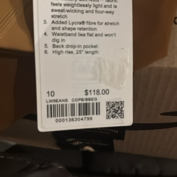 Lululemon Nulu Color Block Tights - Picture 7 of 7